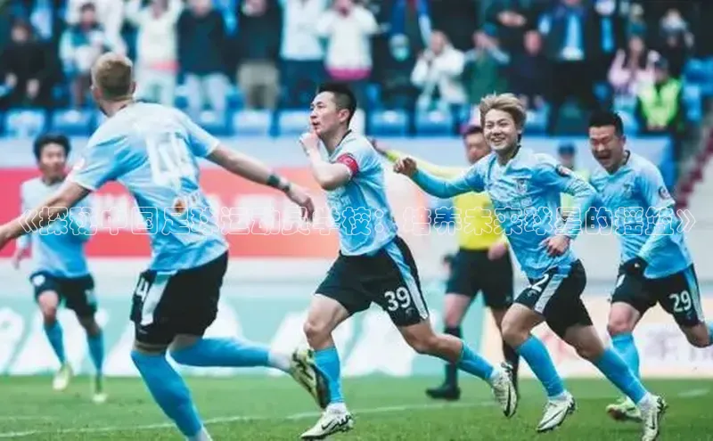 星欧平台点登录入口轻美电器《探秘中国足球运动员学校：培养未来球星的摇篮》